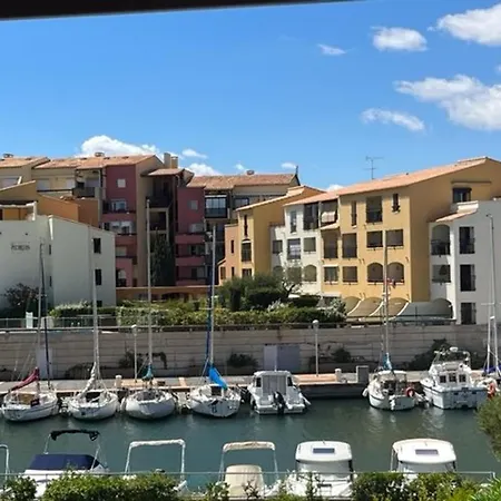 T2 Au Cap D'agde Avec Piscine Et Parking, 3mn De La Plage - Fr-1-749-14 Апартаменти *