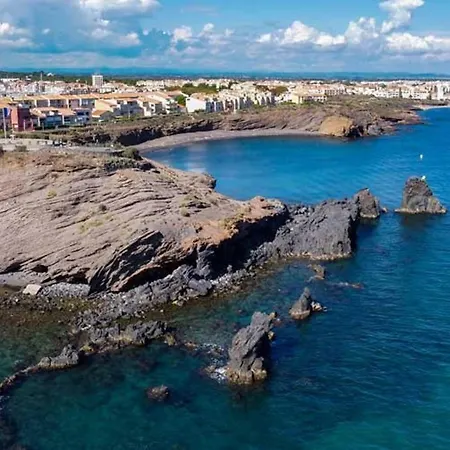 Апартаменти T2 Au Cap D'agde Avec Piscine Et Parking, 3mn De La Plage - Fr-1-749-14 Агд
